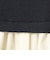 【WEB限定 Wardrobe DAILY MINIMAL】レイヤードフレアニットプルオーバー ウォッシャブル