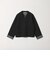 【WEB限定 Wardrobe DAILY MINIMAL】バイカラー ジップ カーディガン