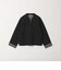 【WEB限定 Wardrobe DAILY MINIMAL】バイカラー ジップ カーディガン
