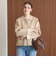 【WEB限定 Wardrobe DAILY MINIMAL】バイカラー ジップ カーディガン