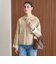 【WEB限定 Wardrobe DAILY MINIMAL】バイカラー ジップ カーディガン