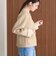 【WEB限定 Wardrobe DAILY MINIMAL】バイカラー ジップ カーディガン