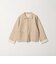 【WEB限定 Wardrobe DAILY MINIMAL】バイカラー ジップ カーディガン