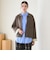 【WEB限定 Wardrobe DAILY MINIMAL】バイカラー ジップ カーディガン