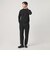 【WEB限定 WARDROBE SMART】マシーンウォッシャブル ウールミックス ジャケット クルーネック ニット