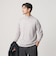 【WEB限定 WARDROBE SMART】マシーンウォッシャブル ウールミックス ジャケット クルーネック ニット