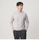 【WEB限定 WARDROBE SMART】マシーンウォッシャブル ウールミックス ジャケット クルーネック ニット
