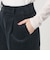 コットン コーデュロイ ストレート パンツ ウォッシャブル