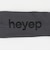 ＜heyep＞レイヤード オーバーニー ソックス/2P