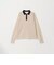 【WEB限定】シアー ポロカラー ニットプルオーバー