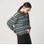 【WEB限定】シアー ポロカラー ニットプルオーバー