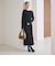 【WEB限定 Wardrobe DAILY MINIMAL】リブニット フレアワンピース