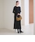 【WEB限定 Wardrobe DAILY MINIMAL】リブニット フレアワンピース