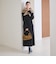 【WEB限定 Wardrobe DAILY MINIMAL】リブニット フレアワンピース