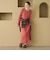 【WEB限定 Wardrobe DAILY MINIMAL】リブニット フレアワンピース