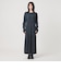 【WEB限定 Wardrobe DAILY MINIMAL】リブニット フレアワンピース