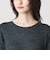 【WEB限定 Wardrobe DAILY MINIMAL】リブニット フレアワンピース