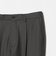 ストレッチ ウールブレンド ワンプリーツ テーパード パンツ NO.5 セットアップ対応