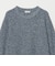 ユナイテッド コットン アゼ クルーネック ニット ウォッシャブル