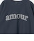 ＜CHAMPION for BEAUTY&YOUTH＞パッチ クルーネック スウェット