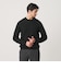 【WEB限定 WARDROBE SMART】マシーンウォッシャブル ウールミックス アゼ クルーネック