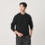 【WEB限定 WARDROBE SMART】マシーンウォッシャブル ウールミックス アゼ クルーネック
