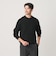 【WEB限定 WARDROBE SMART】マシーンウォッシャブル ウールミックス アゼ クルーネック