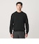 【WEB限定 WARDROBE SMART】マシーンウォッシャブル ウールミックス アゼ クルーネック