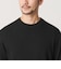【WEB限定 WARDROBE SMART】マシーンウォッシャブル ウールミックス アゼ クルーネック