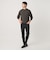 【WEB限定 WARDROBE SMART】マシーンウォッシャブル ウールミックス アゼ クルーネック