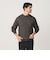 【WEB限定 WARDROBE SMART】マシーンウォッシャブル ウールミックス アゼ クルーネック