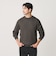 【WEB限定 WARDROBE SMART】マシーンウォッシャブル ウールミックス アゼ クルーネック