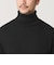 【WEB限定 WARDROBE SMART】マシーンウォッシャブル ウールミックス アゼ タートルネック