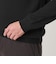 【WEB限定 WARDROBE SMART】マシーンウォッシャブル ウールミックス アゼ タートルネック