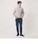 【WEB限定 WARDROBE SMART】マシーンウォッシャブル ウールミックス アゼ タートルネック