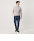 【WEB限定 WARDROBE SMART】マシーンウォッシャブル ウールミックス アゼ タートルネック