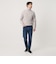 【WEB限定 WARDROBE SMART】マシーンウォッシャブル ウールミックス アゼ タートルネック