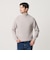 【WEB限定 WARDROBE SMART】マシーンウォッシャブル ウールミックス アゼ タートルネック