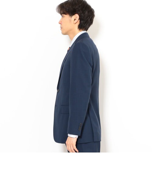 TW グレンチェック 2ボタン RV NT HP- ジャケット＜COOL SUIT