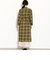 NFC チェック ロング シャツワンピース
