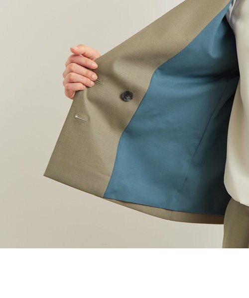 カチリラ] ◇D ノーラペル ダブル ジャケット｜グリーンレーベル