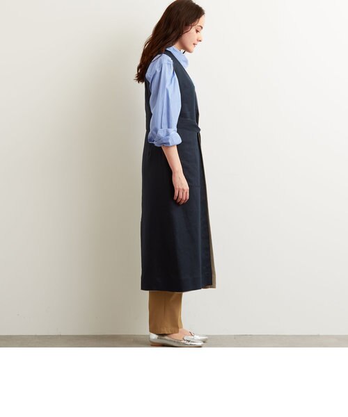 FFC LaPorte リネン ロングジレ｜グリーンレーベル リラクシングの通販