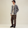 ＜DANTON＞フリース スナップ ジャケット