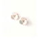 シェルフラワー ピアス