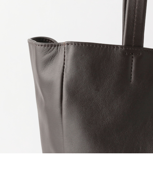 SC GLR ファンクショナル レザー トートバッグ タテ V2｜グリーン