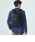 シボ レザーライク バックパック