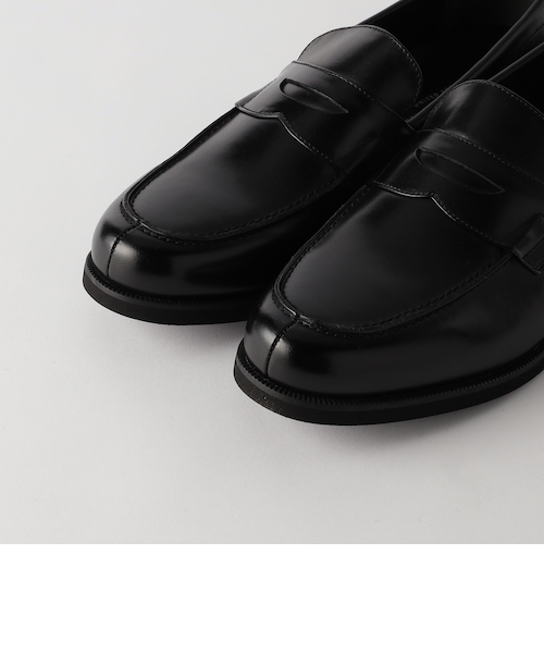 新品未使用 greenlabelrelaxing ローファー 25.5 本革 黒 green label relaxing ローファー GLR レザー V3 メンズ