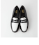 【WEB限定】＜G.H.BASS＞ LARSON BLACK&WHITE ローファー
