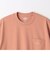 ＜DANTON＞ロゴ ポケット ソリッド Tシャツ