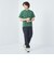＜DANTON＞ロゴ ポケット ソリッド Tシャツ
